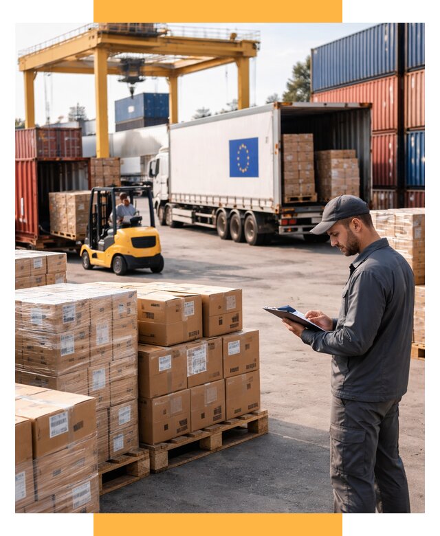 Доставка грузов из Европы от 12193 р., логистика СетСервис-Крр