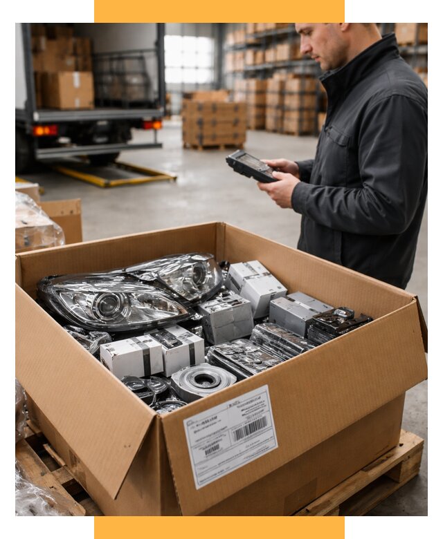 Доставка автозапчастей из Европы под ключ от 12701 р. | СетСервис-Крр