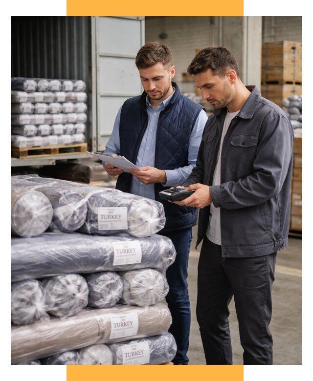 Доставка текстиля из Турции от 45725 р. под ключ, СетСервис-Крр