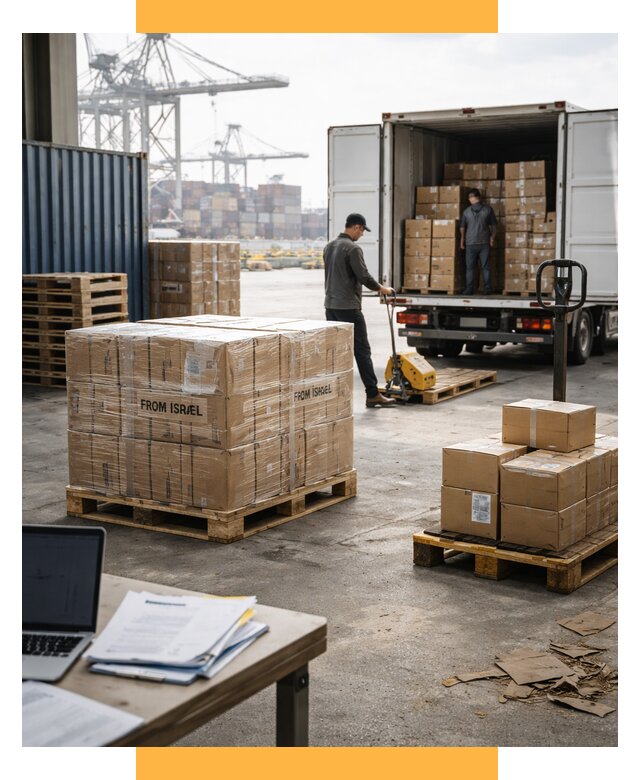 Доставка грузов из Израиля от 15242 р., логистика от СетСервис-Крр
