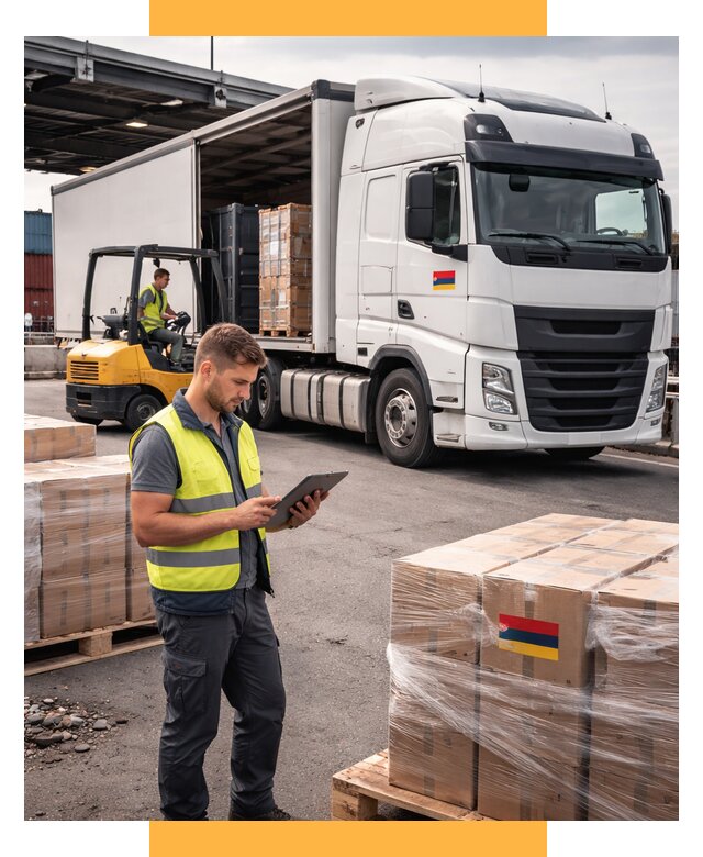 Автоперевозки из Армении от 96530 р. — услуги СетСервис-Крр