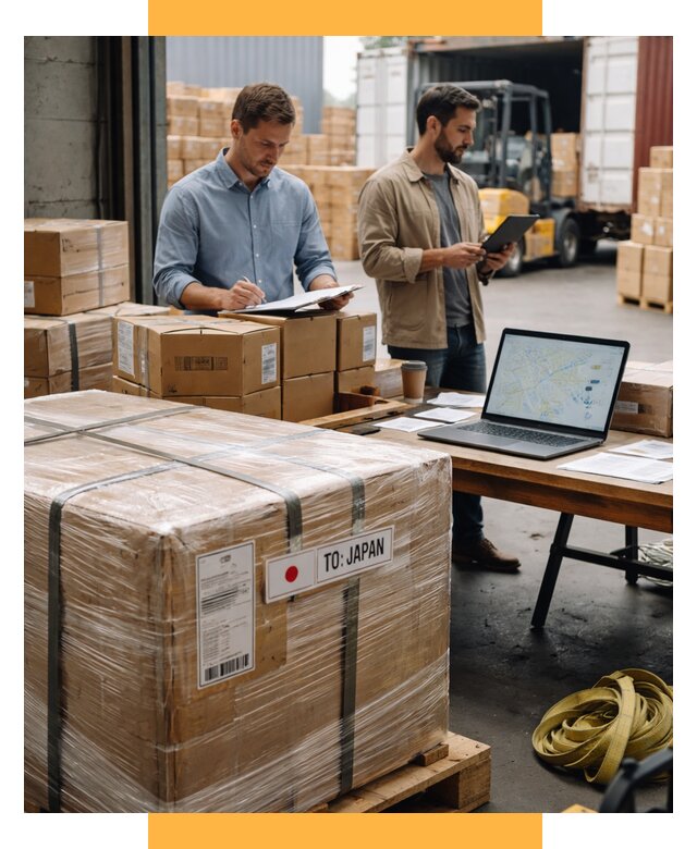 Доставка грузов в Японию от 25403 р., логистика СетСервис-Крр