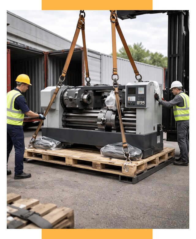 Перевозка станков и таможня от 60966 р. | СетСервис-Крр логистика