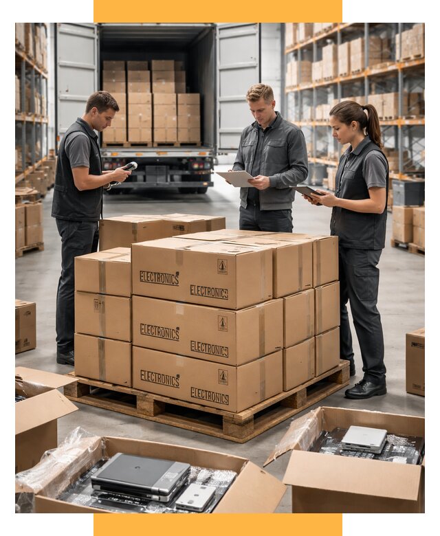 Перевозка электроники и таможня под ключ от 12701 р. | СетСервис-Крр