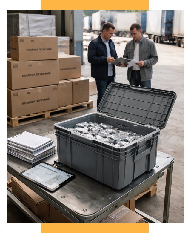 Перевозка комплектующих из Китая от 6605 р. | СетСервис-Крр