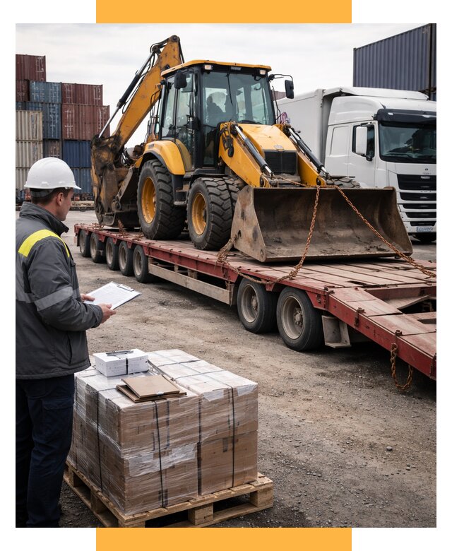 Международная перевозка спецтехники от 45725 р., СетСервис-Крр