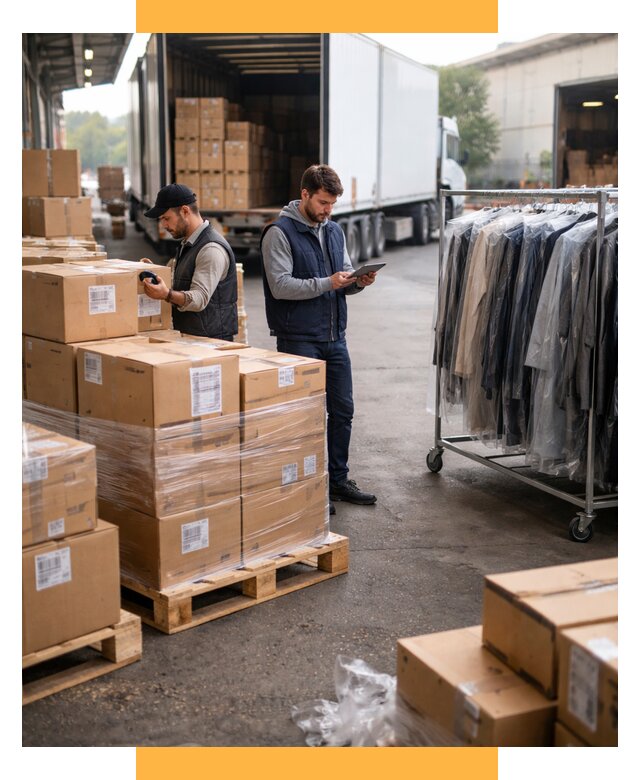 Перевозка и доставка одежды из Китая от 7621 р., СетСервис-Крр