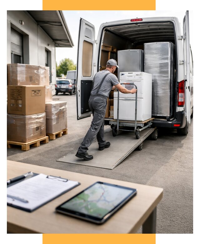 Перевозка бытовой техники от 6605 р. - логистика СетСервис-Крр