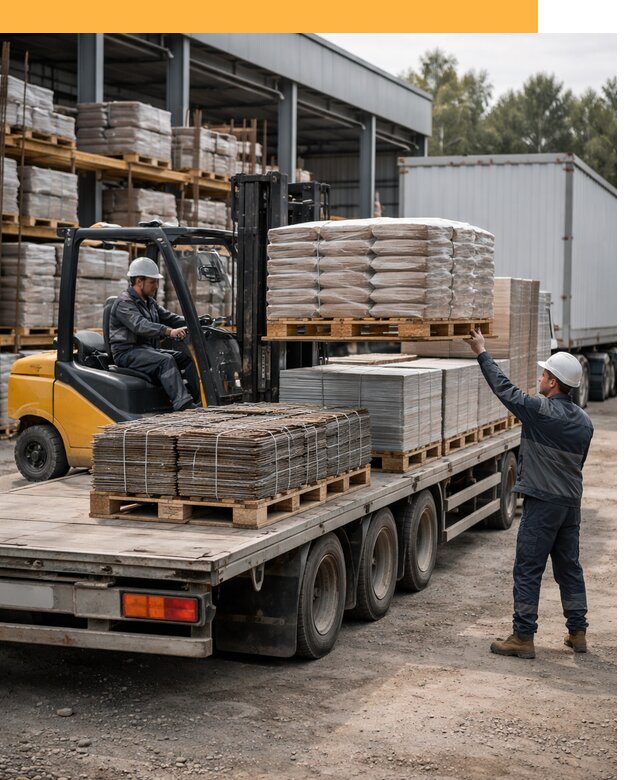 Перевозка строительных материалов по миру от 5589 руб