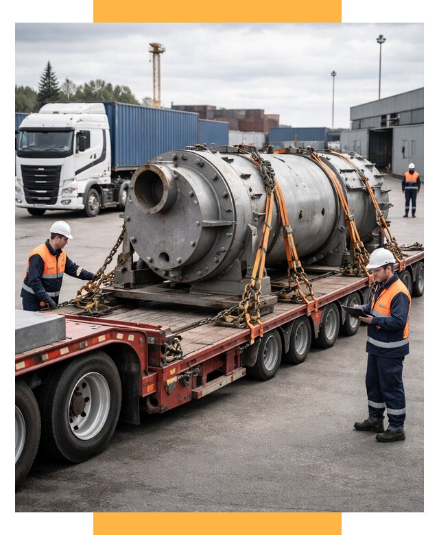 Перевозка тяжеловесных грузов под ключ от 152415 р. | СетСервис-Крр