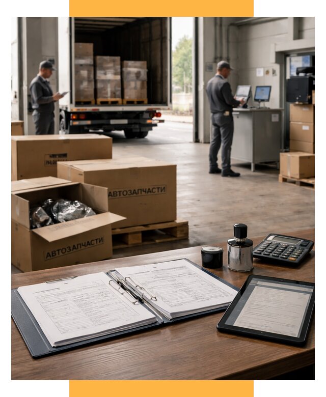 Таможенное оформление автозапчастей под ключ от 8637 р., СетСервис-Крр
