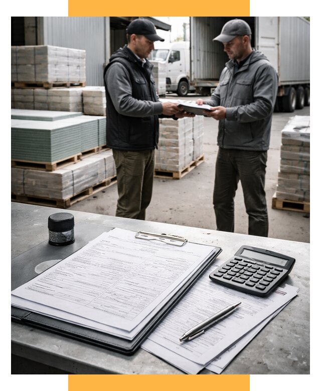 Таможенное оформление стройматериалов от 8637 р. | СетСервис-Крр