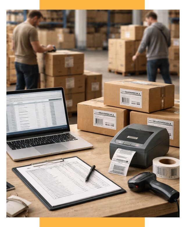 Маркировка импортных товаров от 4572 р. под ключ, СетСервис-Крр